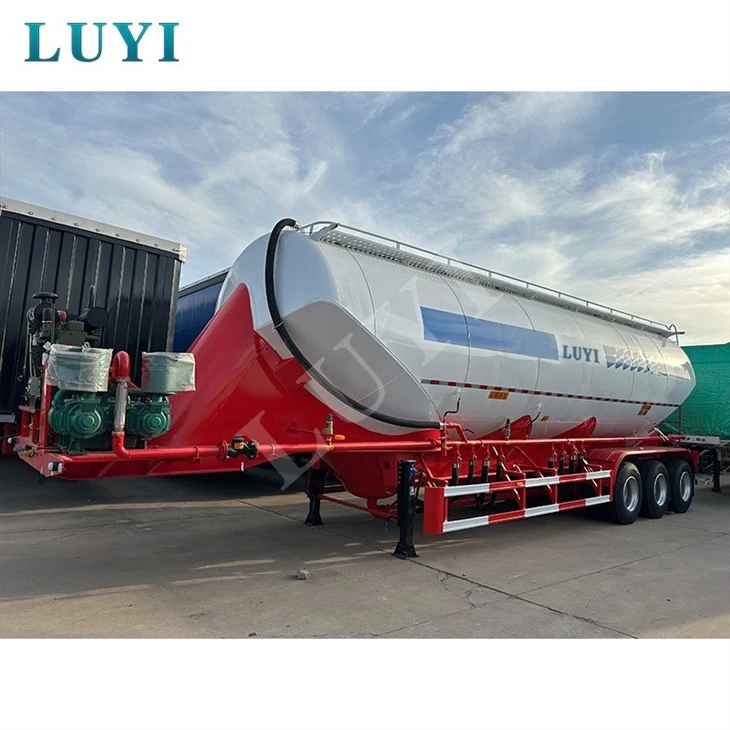 3-axle 50-cubic-meter Bulk V-type Cement Tank Semi-trailer price 3-axle 50-cubic-meter Bulk V-type Cement Tank Semi-trailer price