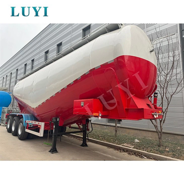 3 Axle 50 Ton Powder Tank Semi Trailer high quality 3 Axle 50 Ton Powder Tank Semi Trailer high quality