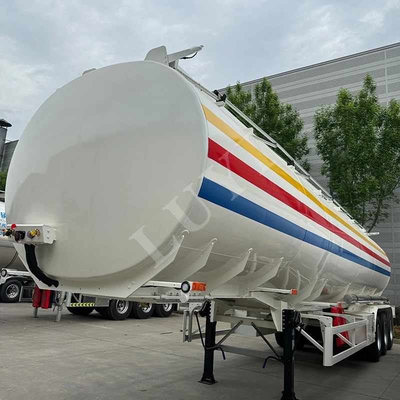 3 Axle 7 Bin 50000L Fuel Tank Semi Trailer