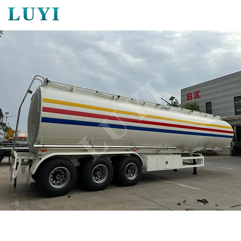 3 Axle 7 Bin 50000L Fuel Tank Semi Trailer