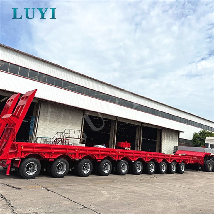 Durable 10 Axle Low Bed Trailer suppliers