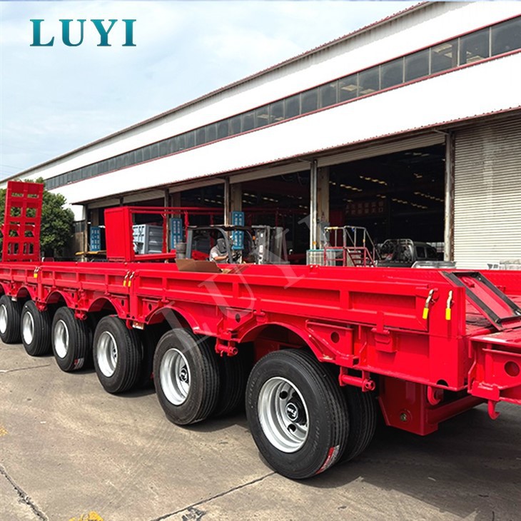 Durable 10 Axle Low Bed Trailer factory